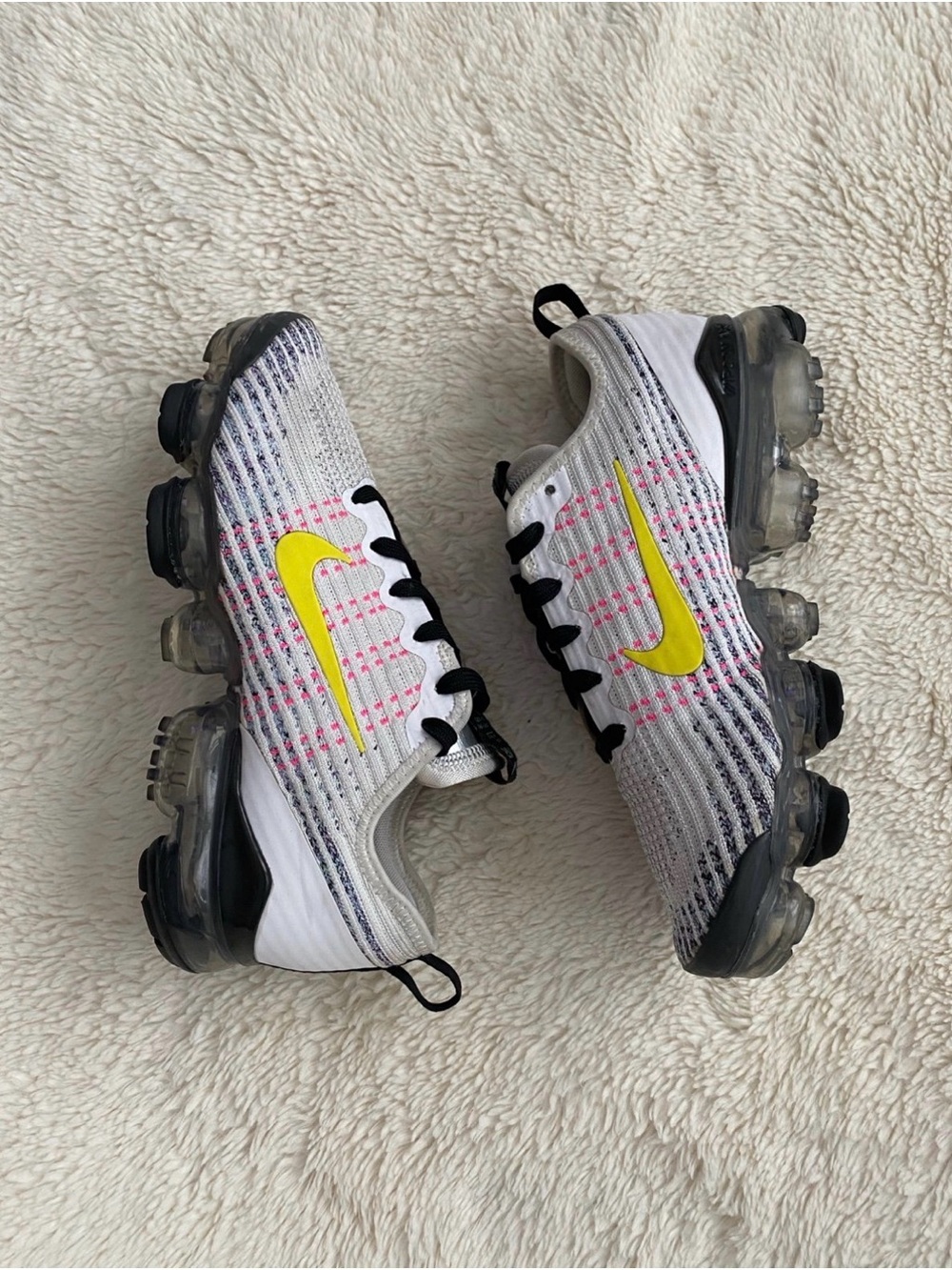 Nike Vapormax Sneakers, Flyknit 3, Dynamic, Size 5Y (Women’s 6.5)